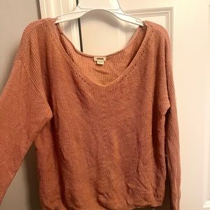 Garage pink sweater size: XS